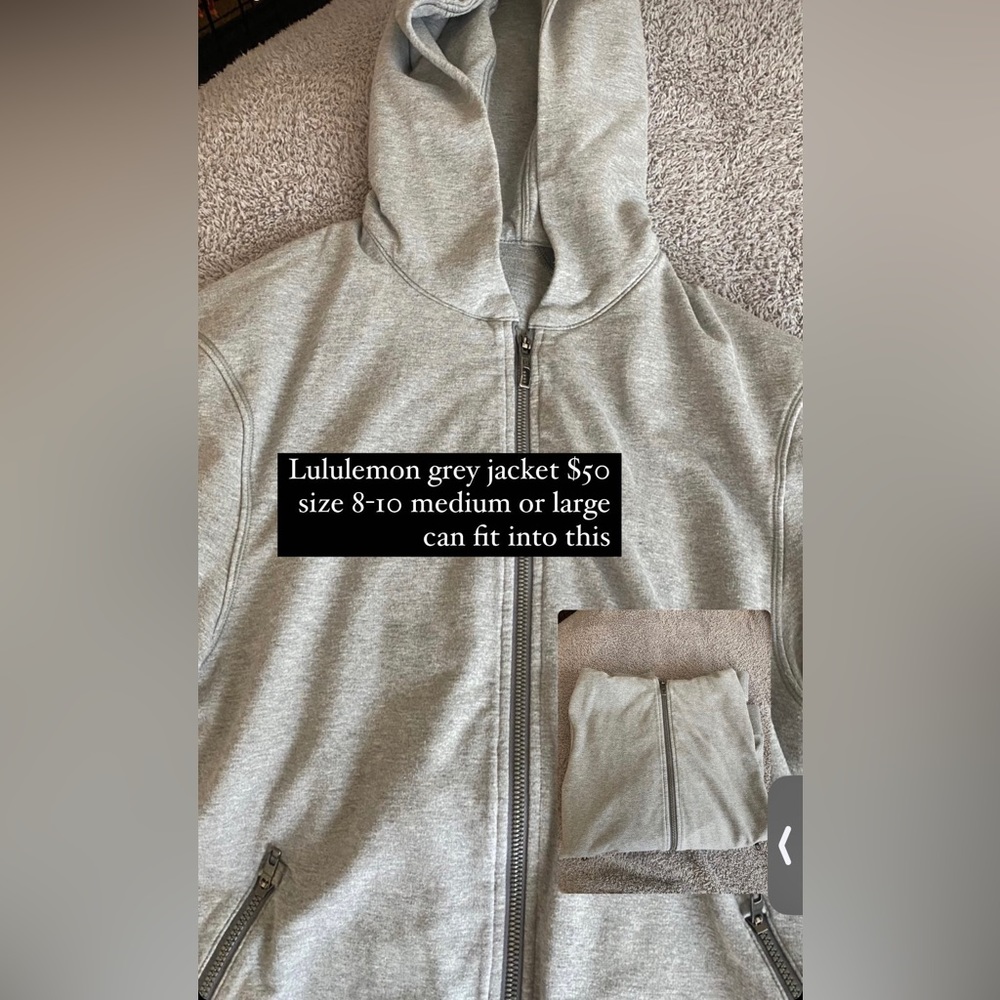 Lululemon Grey Jacket